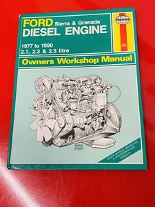 MOTORE DIESEL FORD 1977-1990 2.1 2.3 SIERRA E GRANADA MANUALE OFFICINA - Foto 1 di 7