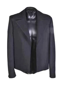 Versace Versus Black Wool Jacket Coat 48 - M - Picture 1 of 6