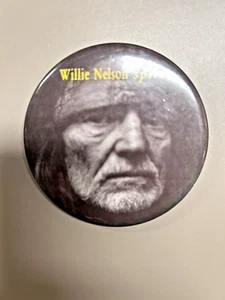 Willie Nelson Spirit Tour  Pinback Button/Pin - 3.0" - 1996 - Bold Impressions - Picture 1 of 5