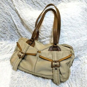 Miu Miu 00's Archive Boston Handtasche Braun & Beige Schultertasche Vintage Y2K Zip - Bild 1 von 20