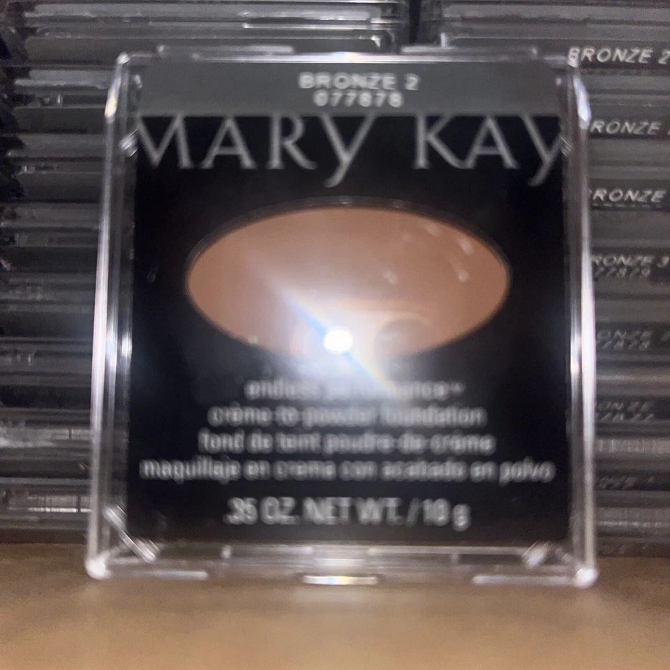 Mary Kay BRONZE 2 Endless Performance Creme to Powder Foundation .35 oz BNIB - Image 1 of 1