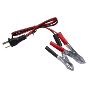 Cable de Carga Generador Motor-Batería DC 12V-Clip Con Enchufe 60CM V-Tipo US X1 - Imagen 1 de 24