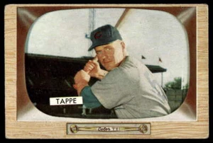 1955 Bowman #51 Elvin Tappe Chicago Cubs VG-VGEX - Bild 1 von 2
