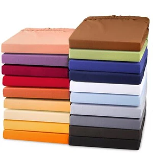 Spannbettlaken Jersey 140x200-160x220 Boxspring Wasserbett Exclusiv aqua-textil - Bild 1 von 45