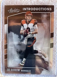 2020 Panini Absolute Introductions Joe Burrow #I-JB Rookie Bengals RC 🔥📈 - Picture 1 of 6