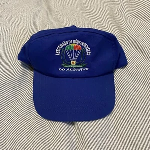Vintage Hat 5 Panel Cap Portuguese Paratrooper Elite Infantry Assault Force - Picture 1 of 5