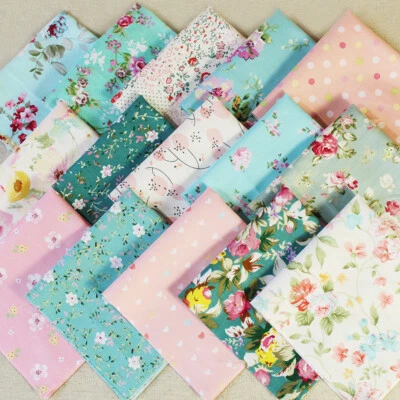 45pc Charm Pack 5" Squares Quilting Fabric Cotton Bundle Floral Scraps Lot - Image 1 of 4