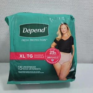 Depend Fresh Protection für Damen 15er-Pack Größe XL 5924-2Clo2 - Bild 1 von 4