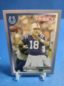 PEYTON MANNING 2005 Topps Total # 338 SILVER parallel Colts - Picture 1 of 4