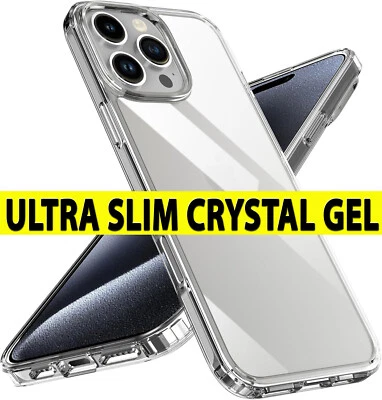 SBOX Clear Case for Apple iPhone 17 Air Pro Max 16 15 Shockproof Silicone TPU Cover