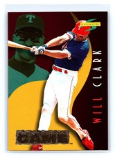 1996 Score Numbers Game B Will Clark Texas Rangers #28 OF 30