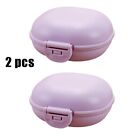 Compact and Practical Soap Box Holder Container Portable Bathroom Storage