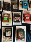 Atari 2600 game lot (18 Games) with original instruction booklets