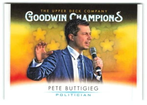Carta MULTISPORT 2021 mazzo superiore Goodwin Champions Pete Buttigieg #92 - Foto 1 di 2