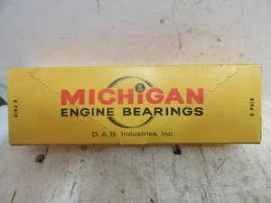 (8) NORS MICHIGAN 7500 AK Connecting Rod Bearings .001 BUICK GM - Bild 1 von 3