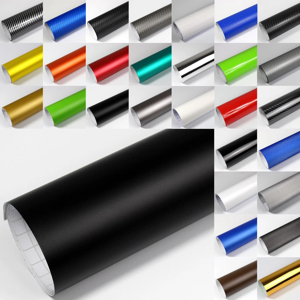 4,59 €/ M ² rapidteck Premium Pellicola AUTOMATICA 3D 4D Carbon Opaco Lucido - Immagine 1 di 1