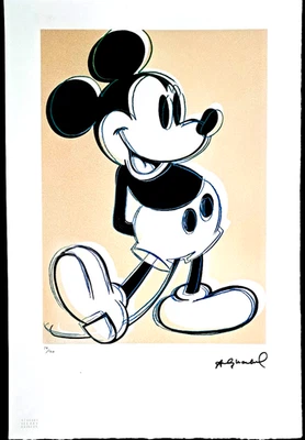 Andy Warhol -  57x38  - Limitierte Auflage Nr. 29/100 - Bild 1 von 4