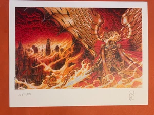 LEDROIT  EX LIBRIS SIGNE REQUIEM   18 X 24   50 EXEMPLAIRES ETAT NEUF - Picture 1 of 1