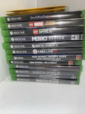 Microsoft XBOX One Games cleaned -You Pick& Choose Video Game Lot, Working - Image 1 of 4