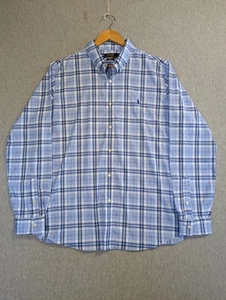 Polo Ralph Lauren Plaid Button Down Shirt Men's XL Blue Classic Fit Performance - Bild 1 von 10