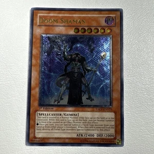 Yugioh! Doom Shaman - LP TAEV-EN025 - Ultimate Rare - 1st Edition Lightly Played - Picture 1 of 7