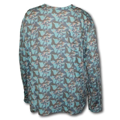 Camisa de pesca GRUNDENS para hombre XXL cabeza de pez camuflaje bolsillo Foto 1 de 4