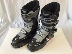 SCARPA AVANT Herren Tourenskischuhe Schwarz / Rot Gr. 27,5 - Vibram Sohle - Bild 1 von 18
