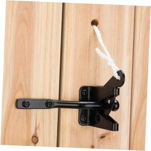 Self Locking Heavy Duty Gate Latch Automatic Gravity Lever for Wooden Fence - Picture 1 of 8
