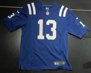Nike On Field Indianapolis Colts TY Hilton #13 Jersey Men’s M Home Blue - Picture 1 of 4