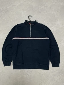 Sudadera Supreme 1/4 Cremallera Monograma Rayas - Imagen 1 de 14