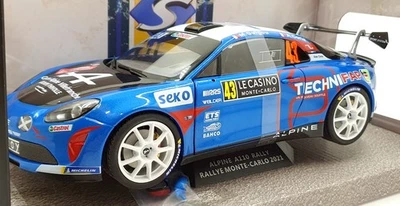 Solido 1/18 Scale Diecast S1801614 - Alpine A110 Rally #43 RMC 2021 - Image 1 of 4
