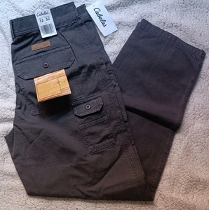Cabela’s Legendary 7 Pocket Hiker Cargo Pant 32x32 Charcoal Cotton /50 - Picture 1 of 10
