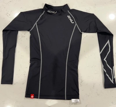 Top de compresión manga larga 2XU para mujer XS negro - Nuevo - ENVÍO GRATUITO Foto 1 de 4