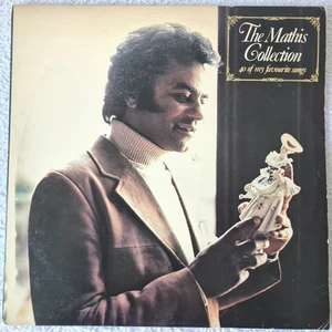 JOHNNY MATHIS - THE MATHIS COLLECTION - DOUBLE VINYL LP RECORD - 1977  CBS 10003 - Picture 1 of 5