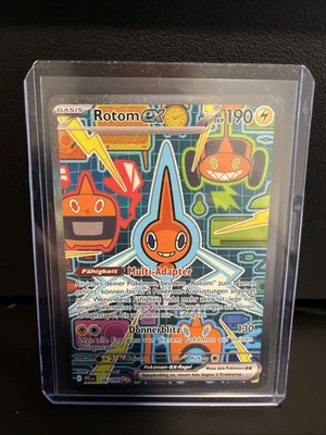 Rotom Ex 126/094 Illustration Rare - NM - Pokemon Fatale Flammen Deutsch - Bild 1 von 2