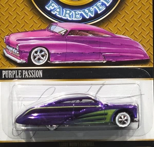 Hot Wheels Purple Passion Larry Wood Farewell RLC Red Line Club HWC Car /05000 - Picture 1 of 4