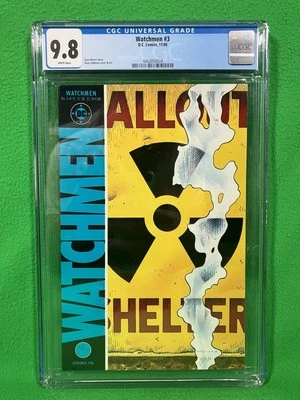 Watchmen #3 - DC - CGC 9.8 White Pages - 1986 - Alan Moore / Dave Gibbons - Image 1 of 4