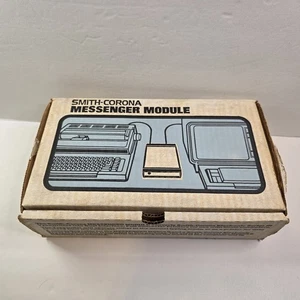Smith Corona Messenger Module R0-01 con scatola e manuale. NON TESTATO. CONTROLLA CONDIZIONI - Foto 1 di 16