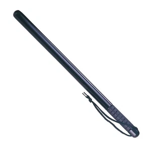 NYLON NIGHTSTICK/BATON/BILLY CLUB, 24 Inches w/ Rubber Handle & Retention Cord - Picture 1 of 12