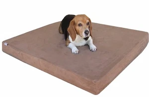 XL Large Waterproof Orthopedic Memory foam Pet Bed for Dog Crate 48"X30" 47SP - Picture 1 of 1