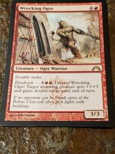 Wrecking Ogre Gatecrash Mtg Card