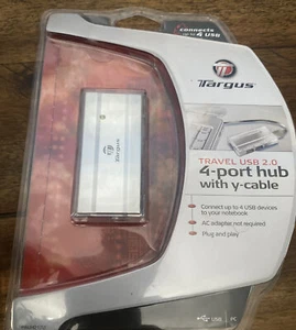 Targus 4 port hub with Y cable 2.0 - Picture 1 of 3