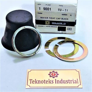 TAPA PROTECTORA HERMÉTICA CUADRADA D 9001 TU-11 NEGRA - Imagen 1 de 2