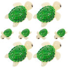 8 Mini Schildkrötenfiguren Harz Meeresschildkröte Modelle Fee Gartentiere