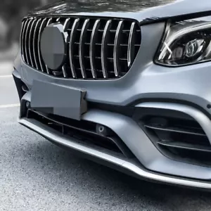 GT Panamericana Grill passend für Mercedes GLC-Klasse X253 vor 19 silver schwarz - Bild 1 von 5