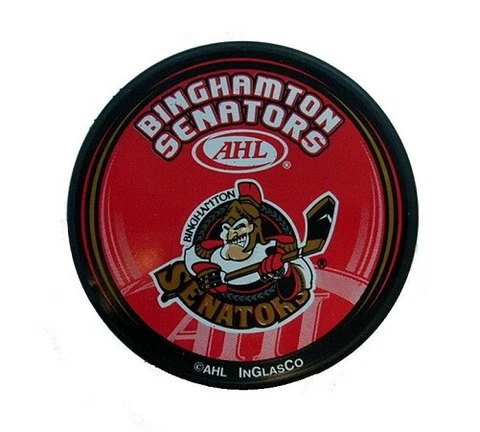 AHL BINGHAMTON SENATORS 2005-2006 Red Collector PUCK - #Rk1Rw3  - #BL_LAST1 Cover