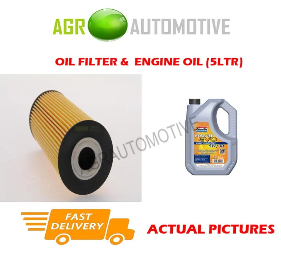PARA SEAT IBIZA 1.9 160 2004-08 OEM SPEC FILTRO DE ACEITE DIÉSEL + ACEITE DE MOTOR VL 5W30 Foto 1 de 1