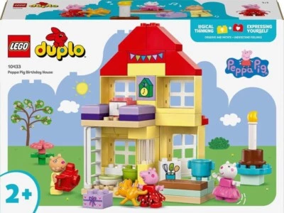 LEGO Duplo Peppa Pig Birthday House 10433 Toy Building Kit 59 pcs - Image 1 of 4