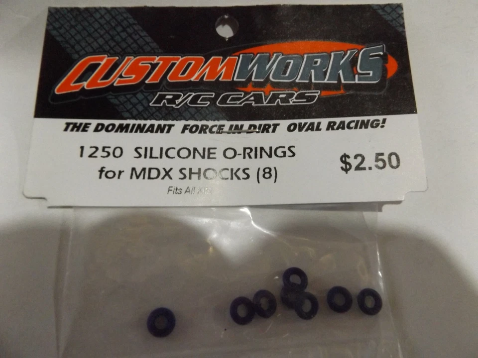 Custom Works 1250 Silicone O-Ring (8) - Image 1 of 1