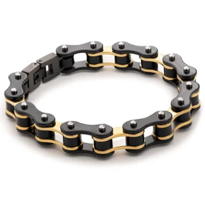 Bracciali Uomo, Biker/Bicicletta Catena Link Bracciali per Uomo e Donna Punk Gioielli - Foto 1 di 35